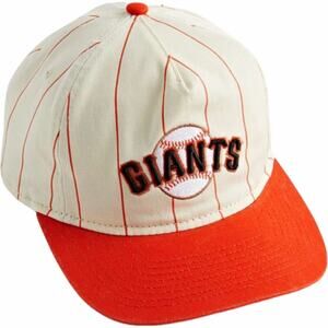 New Era San Francisco Giants Pinstripe The Golfer Snapback Hat Cap Green UV OSFM